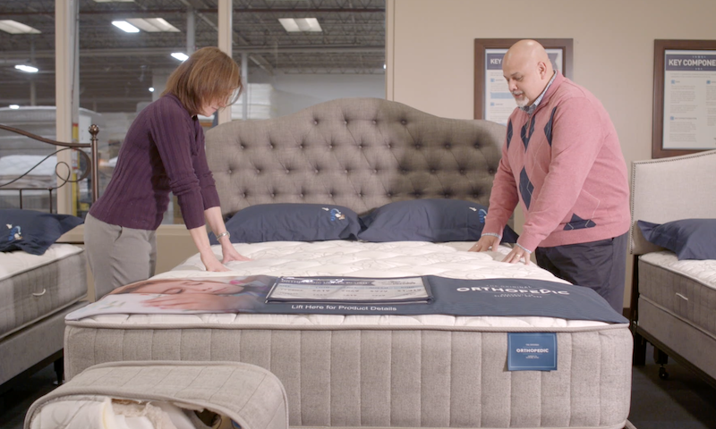 Couple Mattress Shopping