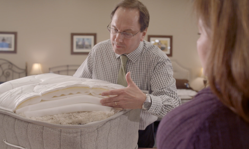 Couple Mattress Shopping