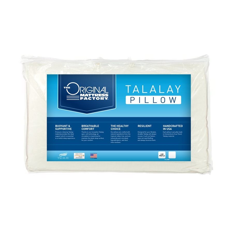 Talalay Low Profile Latex Pillow Product